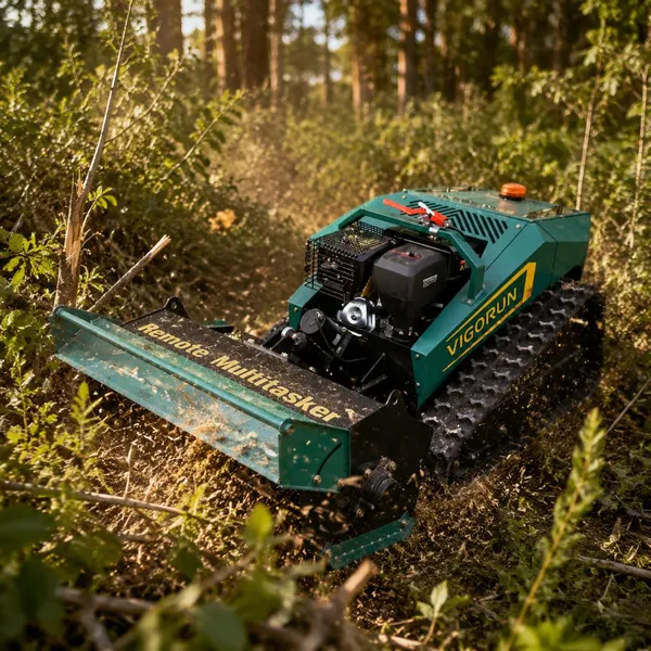 Self-Locking Safe MTSK800 RC Flail Lawn Mower Cheap Mowing Machine Mountain Slopes
