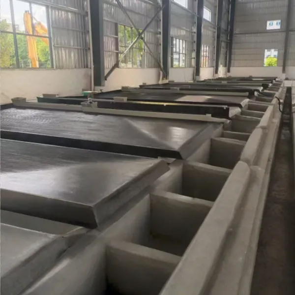 Shicheng 6S Shaking Table, Large Channel Steel Mineral Processing Shaking Table photo-3