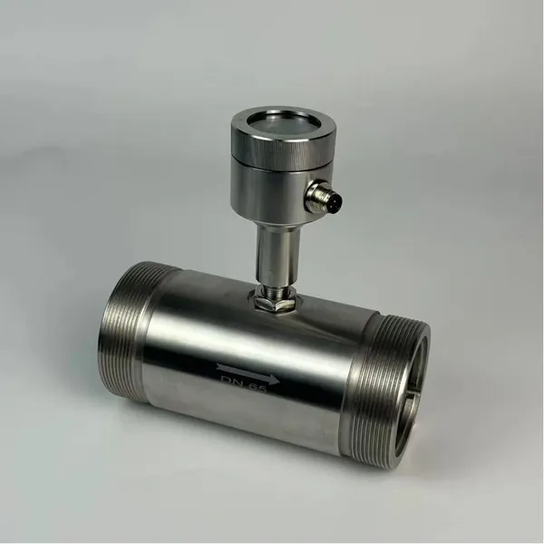 High Accuracy Digital Turbine Flow Meter For Water Oil Diesel