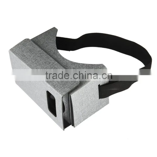 More Popular and Best Price 3d Glasses Cardboard vr Glasses PU photo-3