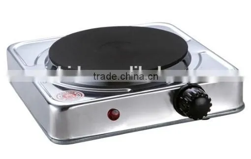 Portable Electric Hot Plate Single Burner Stove 1000W photo-3
