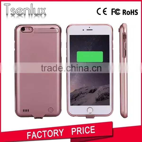 2016 Hot Selling Super Slim External Battery Charger Battery Jacket Case for IPhone 6 photo-5