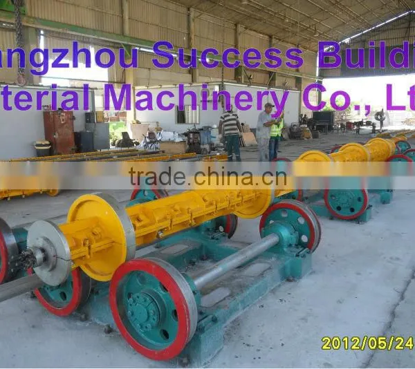 Spinning Machine for Concrete Pole Production