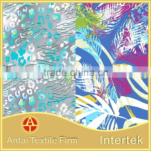 Eco-friendly Custom Design Animal Skin Printed Nylon Spandex Fabric for Swimwear photo-3