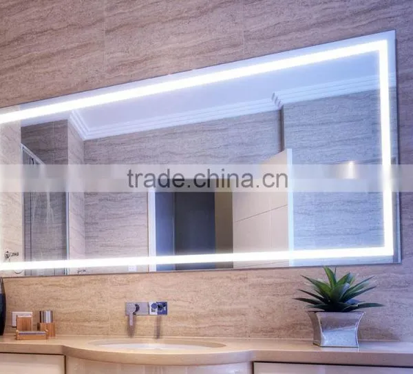 Bathroom Design IP44 LED Heat Pad Back-lit Bathroom Mirror photo-5