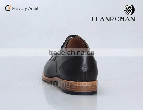 High End Men Leather Dress Shoes Men Derby Shoes Wholesale Leather Shoes photo-4
