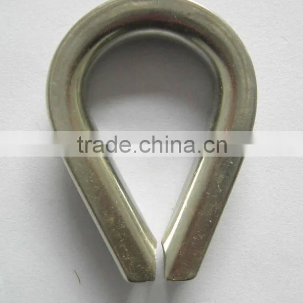 Galvanize Carabiner Wholesale Steel Electric Galvanized Thimble DIN 6899A Hardware Manufacture Quality Choice photo-5