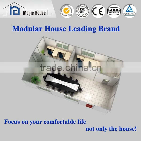 Modern Prefabricated Houses 20 ft Prefab Container Office From China Supplier photo-5