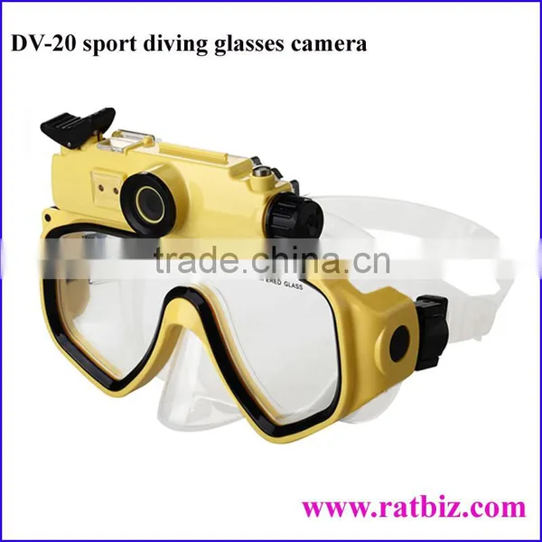 Waterproof 720P HD Sports Diving Glasses Camera 30M Underwater HD 720P (1280*720@30 Frame) HD Video Recording photo-3