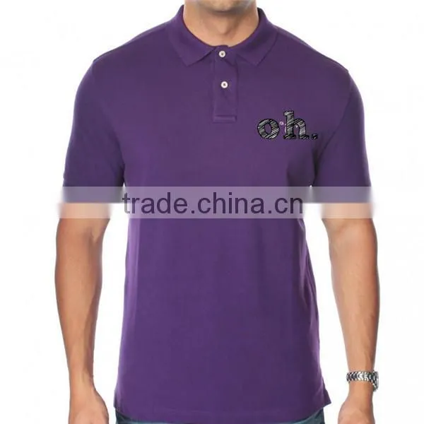 String Body Fit Slim Fit 95% Cotton 5% Spandex Custom Polo Shirts photo-3