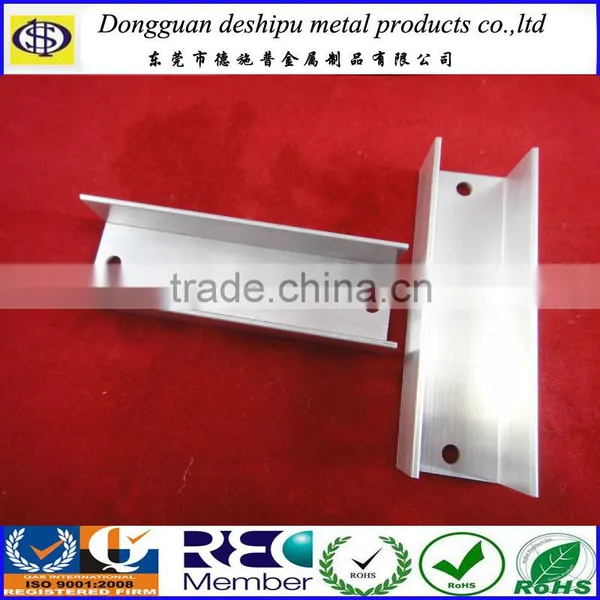 High Quality 6000 Series Grade u Heatsink Rack Aluminum Channel