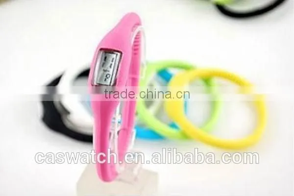 Promotional Cheap Ion Silicone Jelly Digital Watch Wholesale photo-5