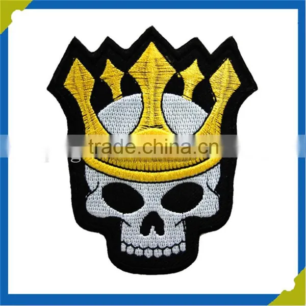 China Custom Handmade Hook 3D Superman Embroidery Eagle Textile Patch photo-5