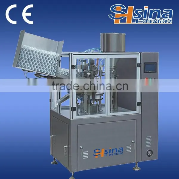 Fully Automatic Laminated Tube Filling and Sealing Machine