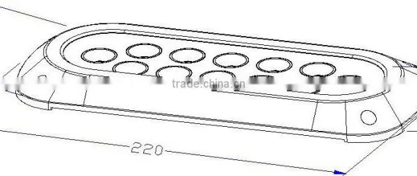 36W Stainless Steel Boat Yacht Underwater LED RGB Lights Marine photo-2
