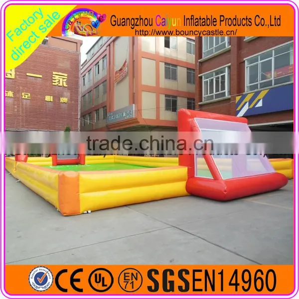 Funny Outdoor Inflatable Football Arena For Sale photo-4