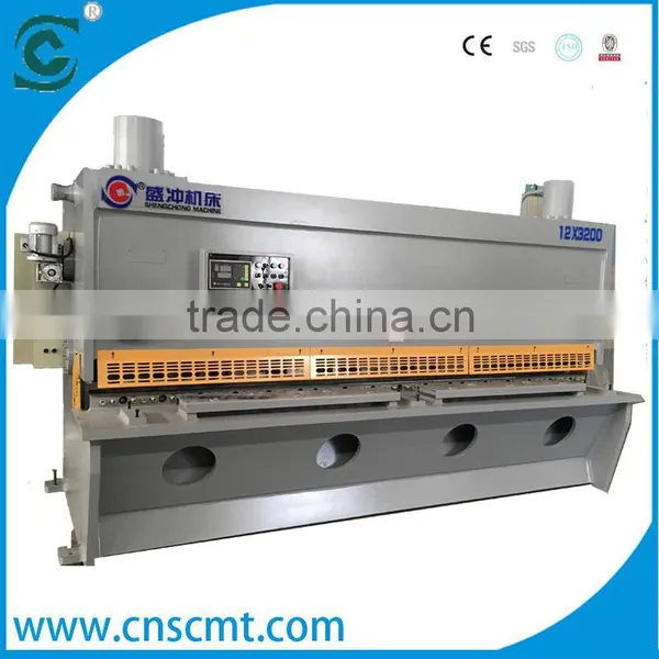 Scmt QC11K Metal Hydraulic Shear Metal Shear Machine Metal Sheet Guillotine Shear