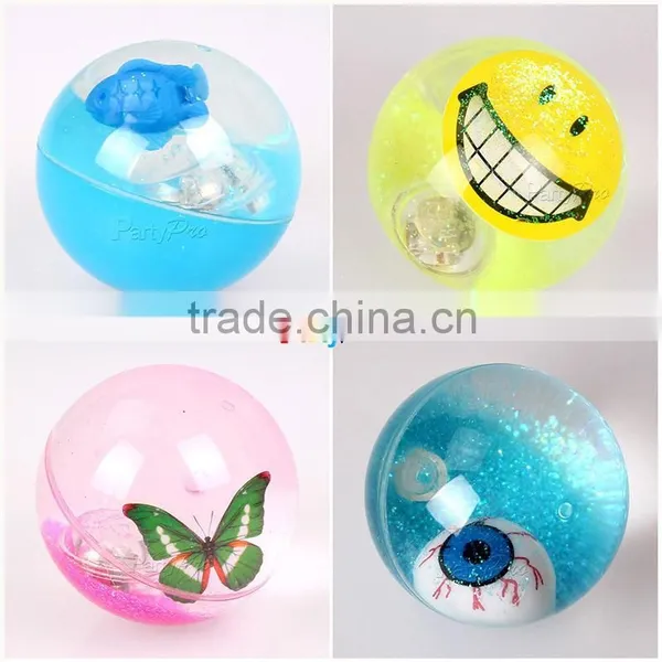 2015 Quality Products Factory Wholesale Custom Flashing Bouncing Balls With Flashing Light photo-6