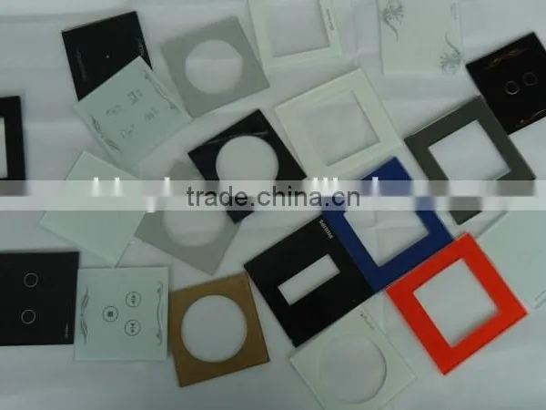 High Quality Hotel Lighting Control Glass Panel Touch Switch Factory photo-5