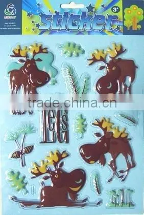 3D Blister Sticker