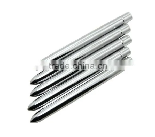 Compact Foldable Metal Handle Acrylic Nail Tip Art Brush Set Flat Brush 5 Pcs NO.2 4 6 8 10 photo-6