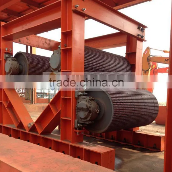 95% Alumina Ceramic Tiles Embeded Bubber Pulley Lagging photo-4