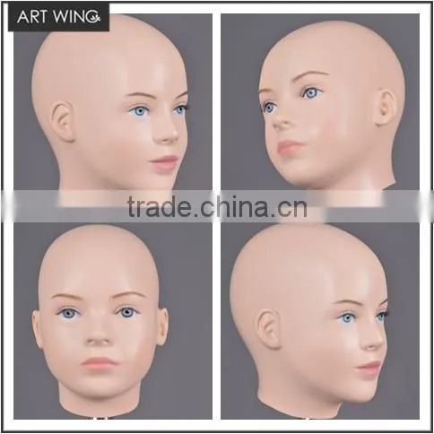 Realistic Male Mannequin Men Earring Display Heads for Hat photo-4