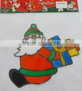 Christmas Santa Claus PVC Sticker/Opp Bag Packing Sticker/ Holiday Decoration photo-6