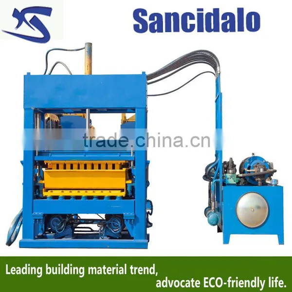 QT5-15 Automatic Brick Machine, Hydraulic Brick Making Machine, Cement Brick Making Machine ,fly Ash Block Making Machine
