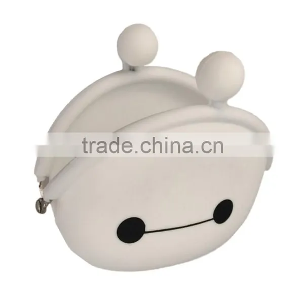 2015 Hot Baymax Silicone Shoulder Bag With Silicone Chain Quality Choice photo-6