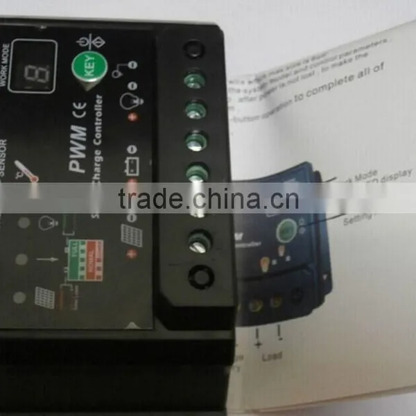 30A 12V/24V PWM Solar Charge Controller Regulators photo-4