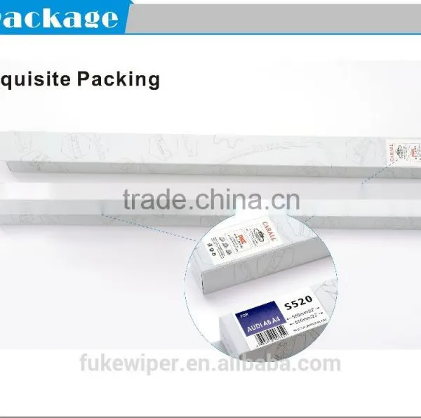Front Wiper Blade Beam Wiper Blade With Driver Side and Passenger Side for Audi photo-3