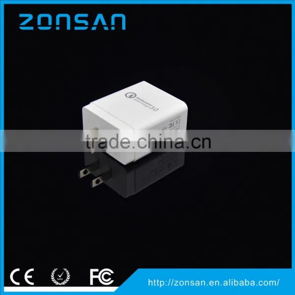 CE, FCC, RoHS Approved Phone Charger 1-PORT USB Charger QC3.0 Quick Charger photo-6