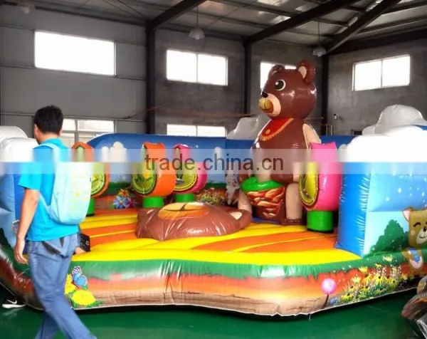 Lanqu Kids Equip Inflatable Castle Inflatable Bear Bouncer photo-2