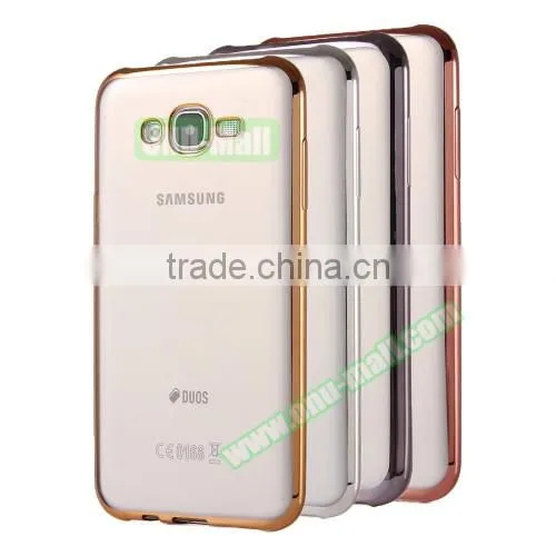 Wholesale Electroplating Soft TPU Cover Case for Galaxy A7, Anti-skidding Back Cover for Samsung A7 photo-6