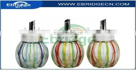Modern Design Salt and Pepper Shakers, Spice Glass Jar Wholesale photo-3