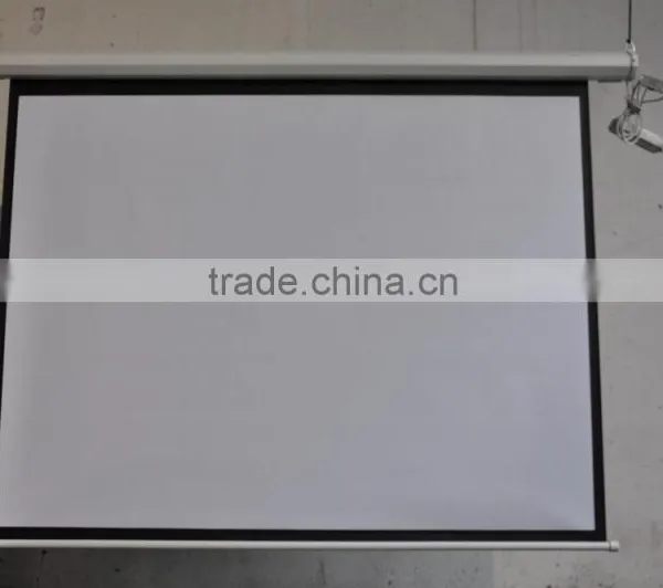 Wall Mount 84'' Projection Screen 4:3 Portable Front PVC Projector Screen photo-2