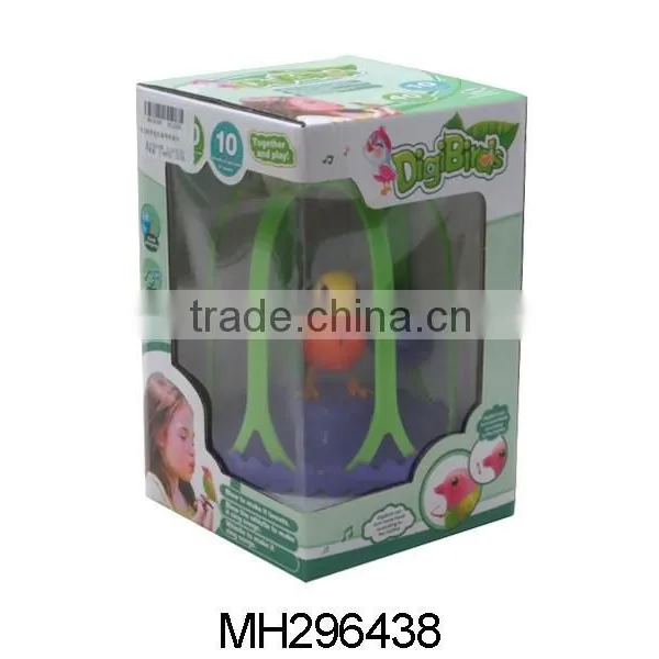 2015 Hot Selling Voice Controlled Singing Bird Toys With Light and Music photo-2