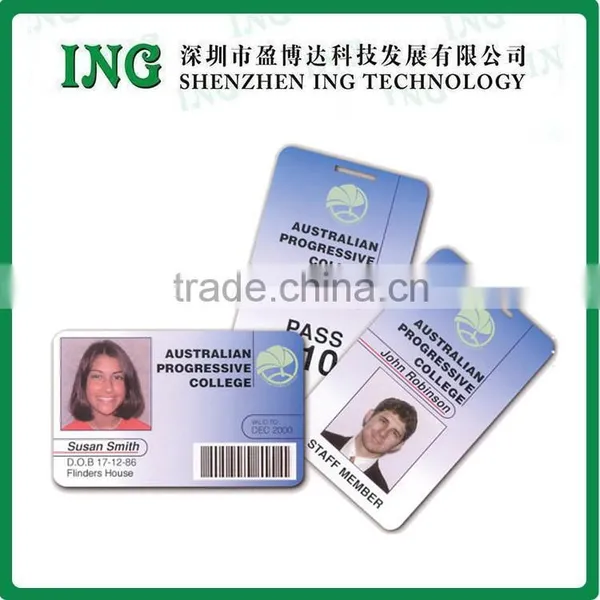 Blank PVC Plastic Card for Health Care Card Cr80 photo-2