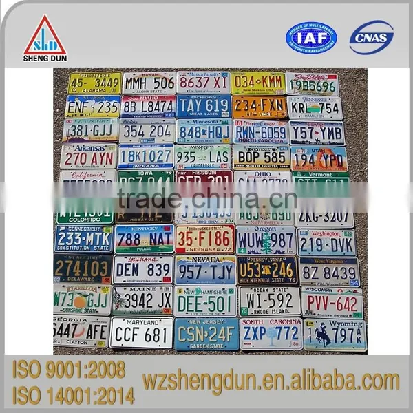 Accept Customized Car License Plate photo-4