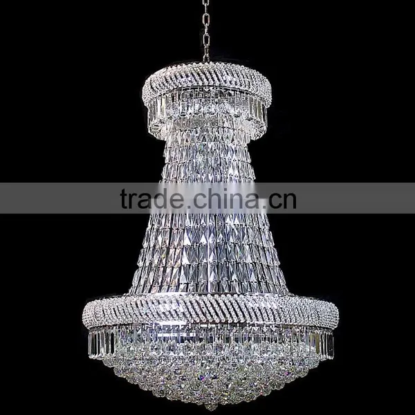 Silver Large Cheap Crystal Chandelier, k9 Big Chandelier With Chrome Finish, Event Lighting Item-6038 photo-3