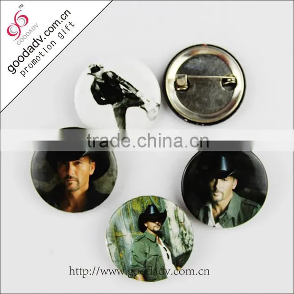 High Quality Produce Custom Metal Pin Badge photo-6