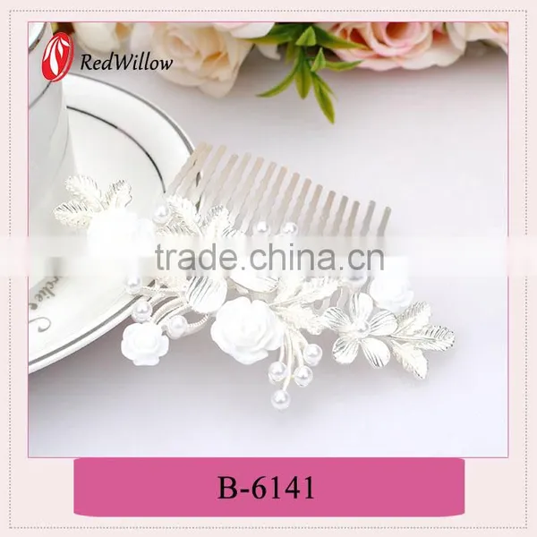 High Qulity Fashion Alloy Butterfly Hair Claw,hair Claw Clips With Flower Printing,peacock Hair Claws photo-6