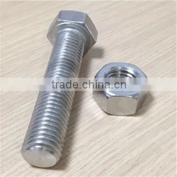 DIN933 ss 304 Nut Bolt Manufacturer Passivated photo-5
