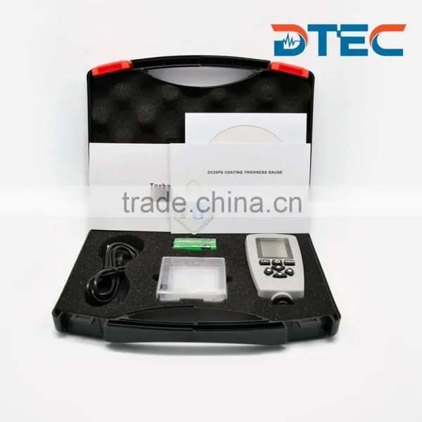 DTEC DC20FN Coating Thickness Gauge, Built-in Dual Probes(ferrous and Nonferrous),Auto Switch,Test Range:0-1300um,Best Price. photo-5