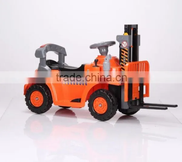 NEW 2015 Plastic Electric Children Ride on Toy Engineering Cars Kids FORK photo-2