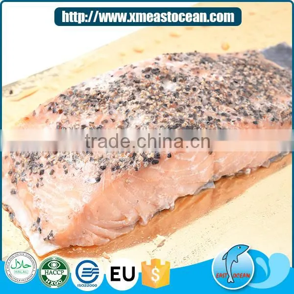 Delicious Japanese Food Frozen Cooked Smoked Salmon Cut