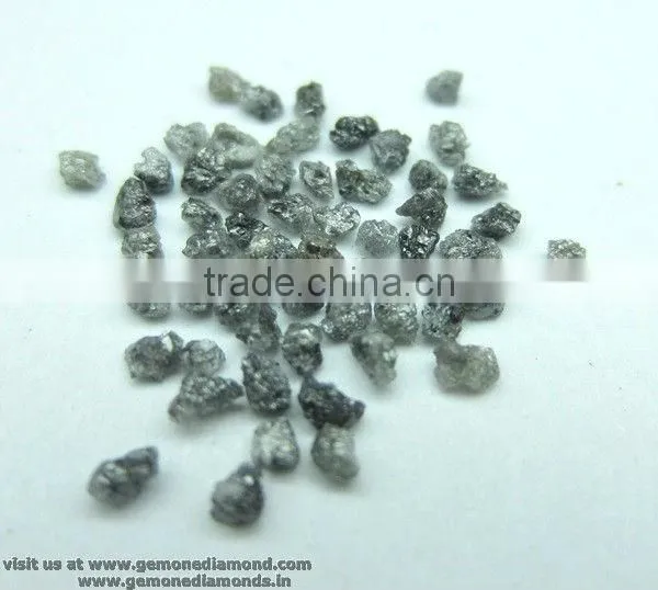 Black Color Uncut Rough Diamond For Jewelry and Tools photo-2