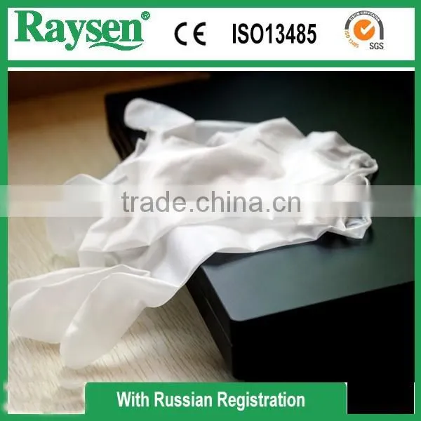 Disposable Powder Free or Powdered Pvc Examination Gloves For Medical Use With OEM