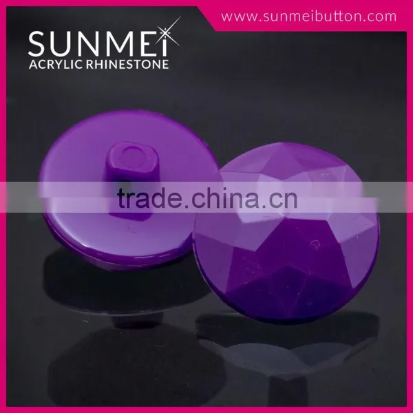 Lead Free ab Acrylic Round Oriental Button for Cloth photo-6